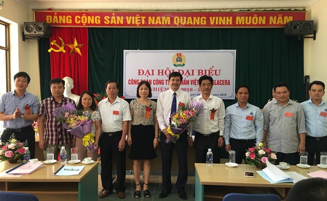 Đại hội Đại biểu Công đoàn Công ty cổ phần Việt Trì Viglacera